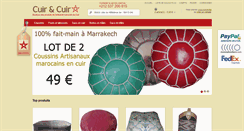 Desktop Screenshot of cuirandcuir.com